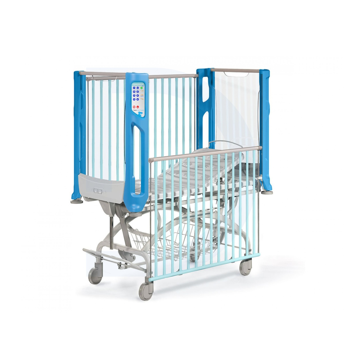 9LP0180 Cuna pediatrica con colchon-1